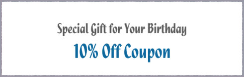special coupon 10% off
